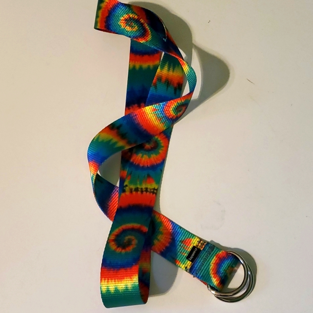 Colorful Tie-Dye Women's Belt